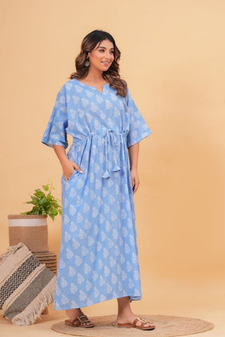 Cotton Printed Women Summer Nighty