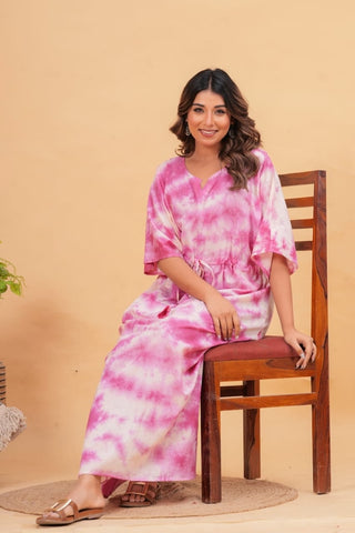 Cotton Printed Women Summer Nighty