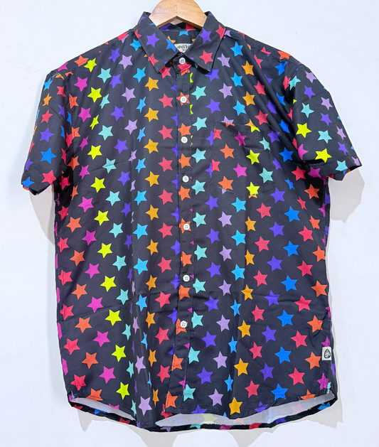 Printed Cotton Blended Shirt For Men