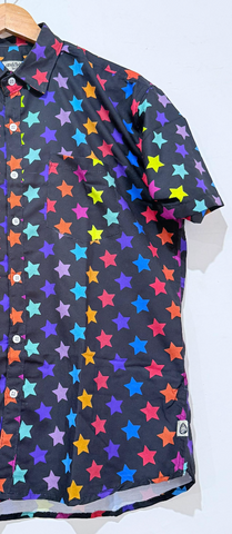 Printed Cotton Blended Shirt For Men