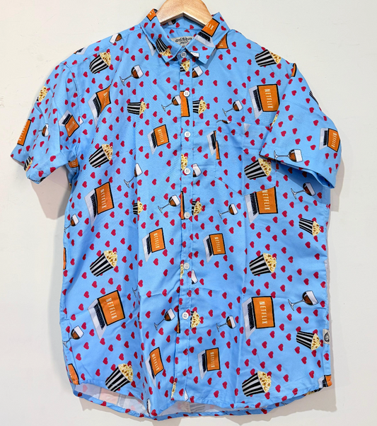 Netfilx Cotton Blended Shirt For Men