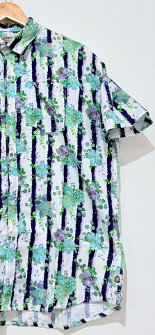 Blossom Cotton Blend Partywear Shirt For Men