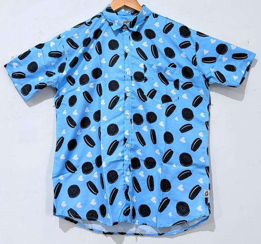 Cotton Blend Casual Shirt For Men