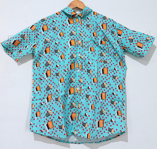 Cotton Blend Casual Shirt For Men