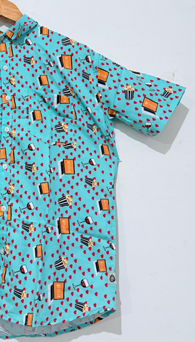 Cotton Blend Casual Shirt For Men