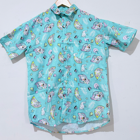 Cotton Blend Casual Shirt For Men