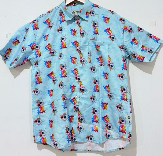 Cotton Blend Casual Shirt For Men