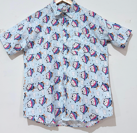 Cotton Blend Casual Shirt For Men