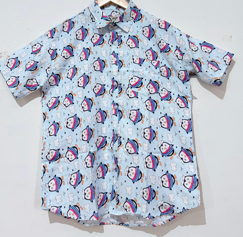 Cotton Blend Casual Shirt For Men
