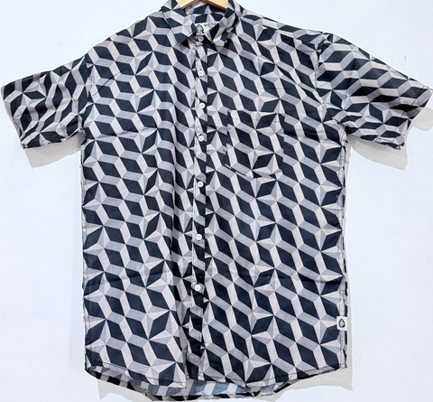 Cotton Blend Casual Shirt For Men