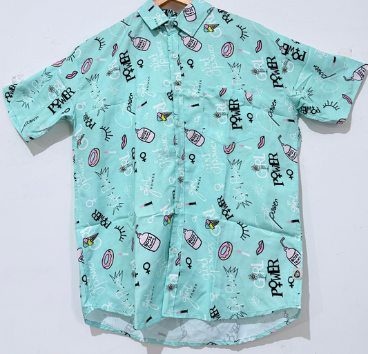 Cotton Blend Casual Shirt For Men