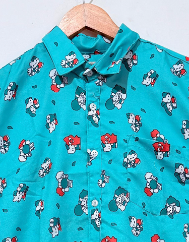 Cotton Blend Casual Shirt For Men