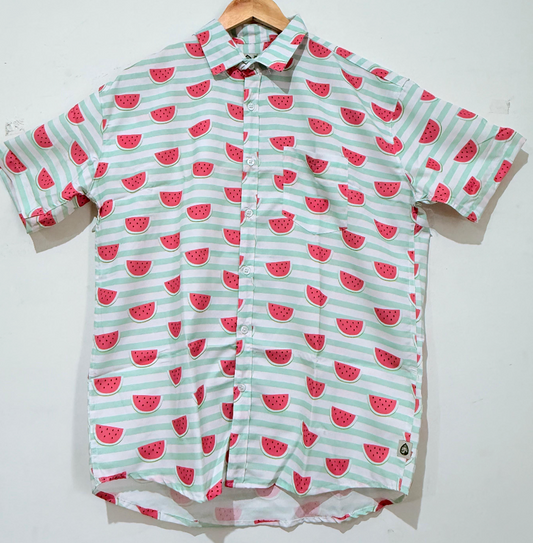 Cotton Blend Casual Shirt For Men