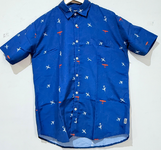 Cotton Blend Casual Shirt For Men