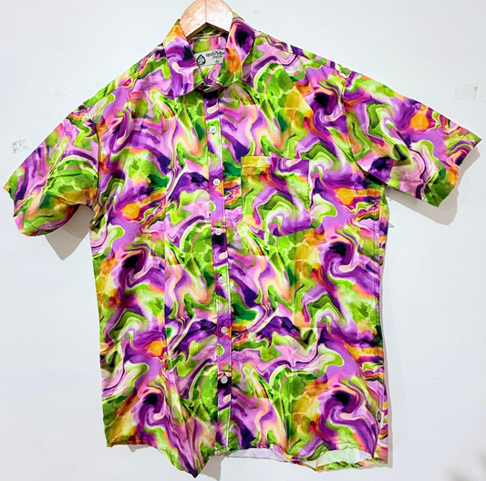 Cotton Blend Casual Shirt For Men