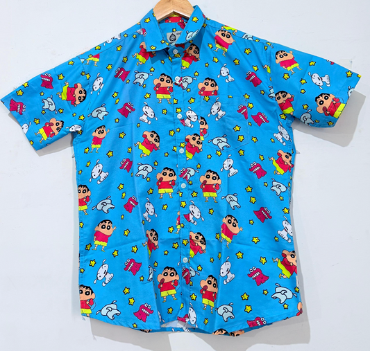 Cotton Blend Casual Shirt For Men