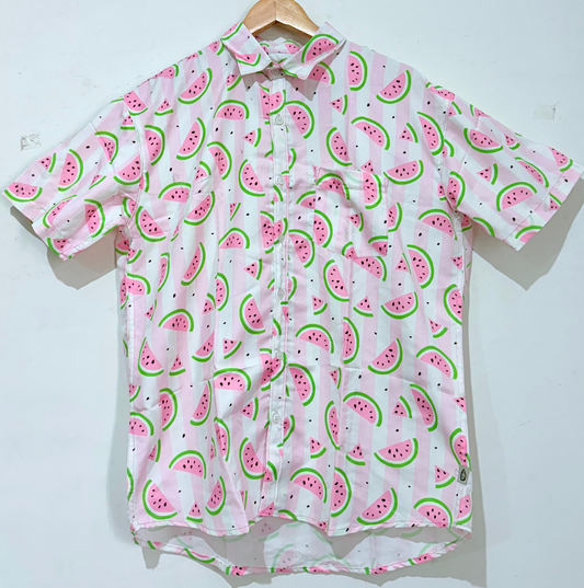 Cotton Blend Casual Shirt For Men