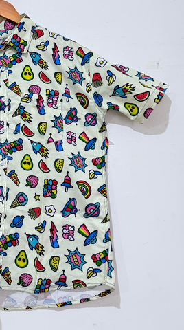 Cotton Blend Casual Shirt For Men