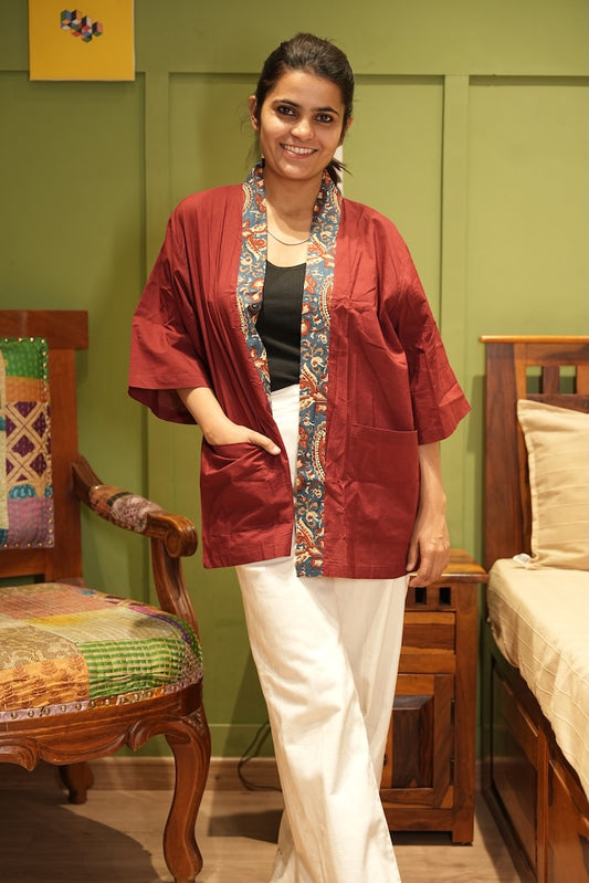 Handcrafted Short Kimono for Women
