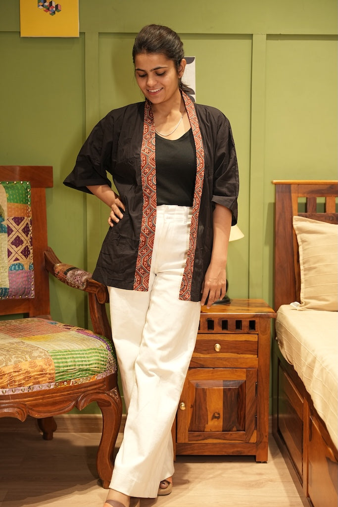 Handcrafted Short Kimono for Women