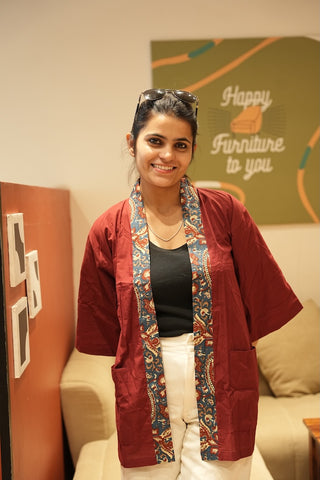 Handcrafted Short Kimono for Women