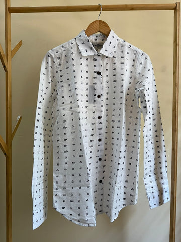 Classic Telugu Alphabet Full Sleeves Shirt for Women