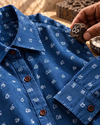 Classic Telugu Alphabet Full Sleeves Shirt for Women
