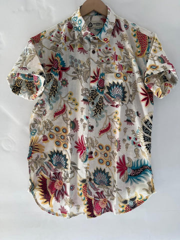 Kartikeya Jaipur Designer White Vintage Shirt ( Limited Edition )