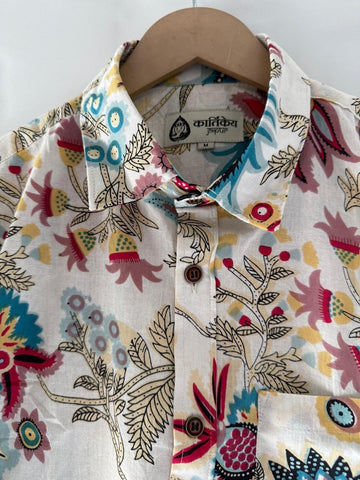 Kartikeya Jaipur Designer White Vintage Shirt ( Limited Edition )