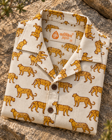 Jungle Print Full Sleeve Shirt for Women