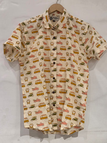 Tuk -Tuk Classic Cotton Half Sleeves Shirts For Women