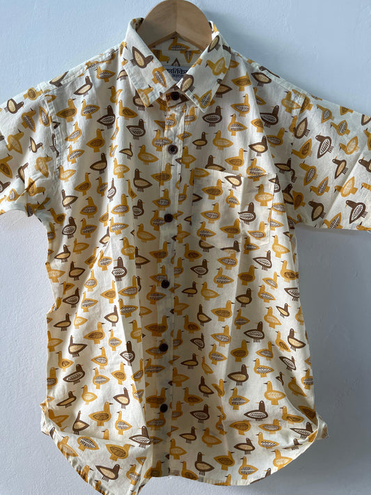 Stylish Kids Vintage Cotton Shirt