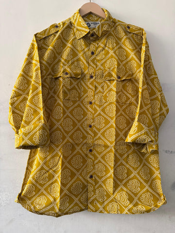 Old School Clothing Vintage Hunting Cotton Shirt - Bandhej