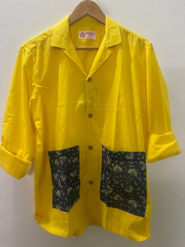 Premium Cuban Collar Vintage Cotton Shirt for - ALPHA Men