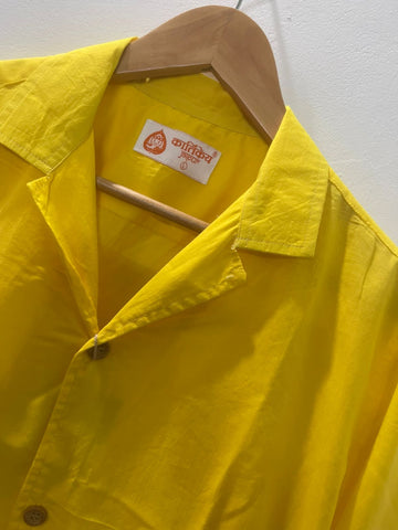 Premium Cuban Collar Vintage Cotton Shirt for - ALPHA Men