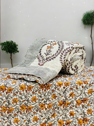 PREMIUM JAIPURI QUILTED BEDCOVER