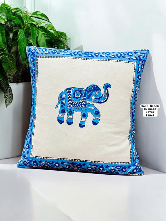 Hand Block Printed 100% Pure Cotton Cushion Covers