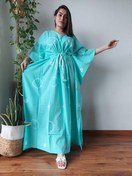 Beautiful Handblock Printed Kaftan