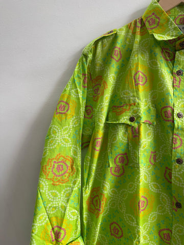 Old School Clothing Vintage Hunting Cotton Shirt - Bandhej