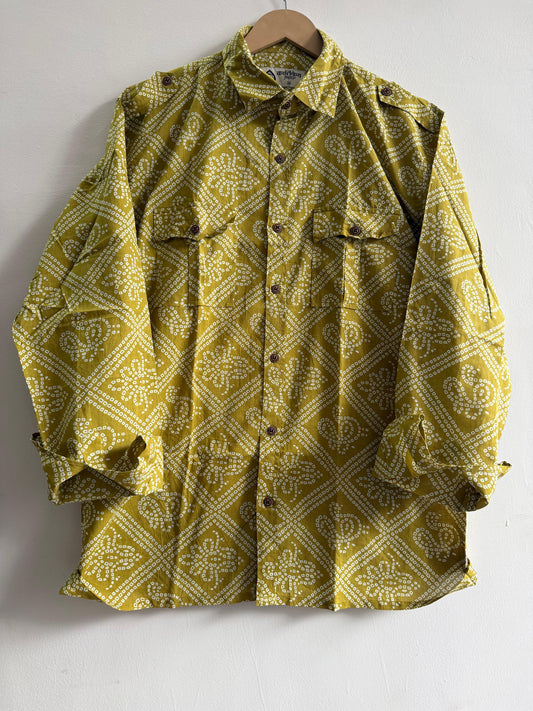 Old School Clothing Vintage Hunting Cotton Shirt - Bandhej