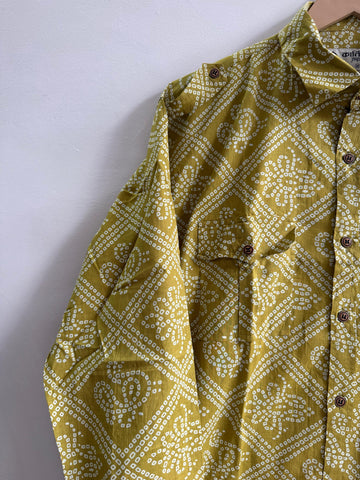 Old School Clothing Vintage Hunting Cotton Shirt - Bandhej