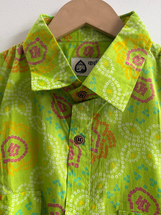 Old School Clothing Vintage Hunting Cotton Shirt - Bandhej