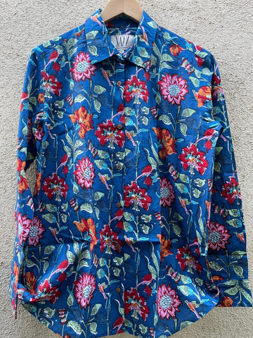 Floral Oversized Shirt for Women NAAN By Ratikha Venugopal