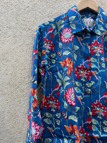 Floral Oversized Shirt for Women NAAN By Ratikha Venugopal