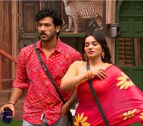 Bandhej Full Sleeves Cotton Roka Shirt For Men - Festive Edit ( As seen in Big Boss Marathi )