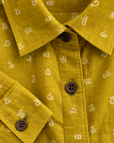 Classic Telugu Alphabet Full Sleeves Shirt for Women