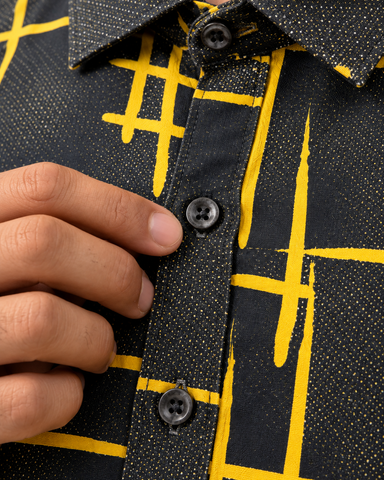 Kartikeya Jaipur Mens Printed Casual Shirt - Party Edit