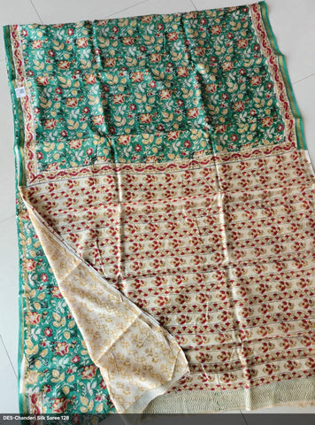 Beautiful Chanderi Saree with Blouse