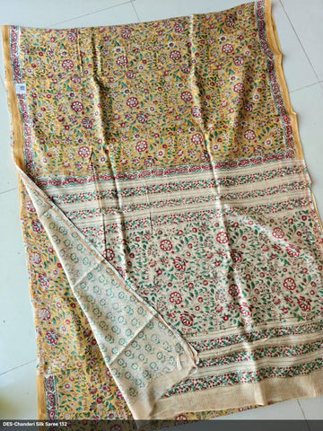 Beautiful Chanderi Saree with Blouse