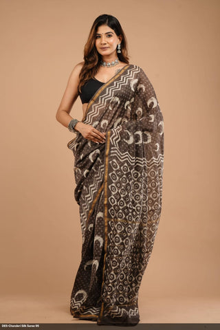 Beautiful Chanderi Saree with Blouse